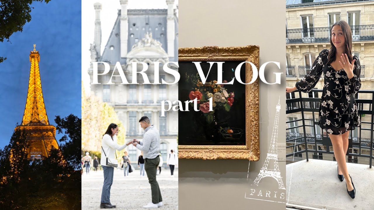 PARIS TRAVEL VLOG pt. 1 | First time in Europe, special news, museums, sight-seeing 🇫🇷🥖