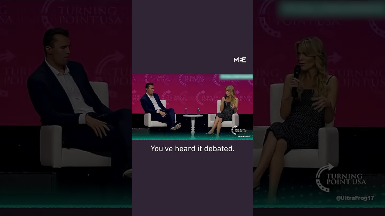 Charlie Kirk och Megyn Kelly om Epstein och Mossad