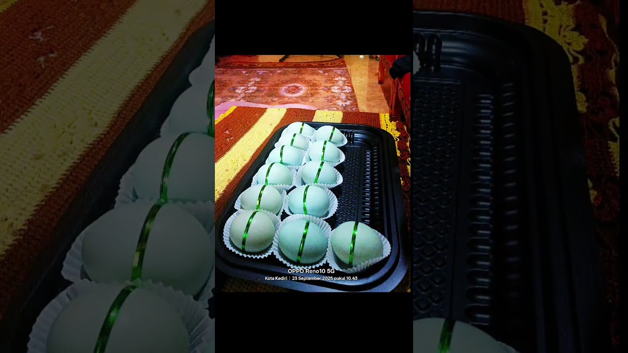 Kemas hantaran telur asin part 2