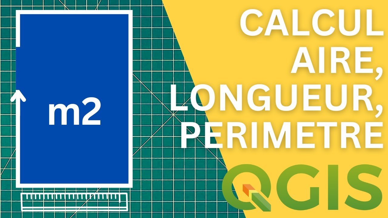 Calculer de périmètre, de surface et de longueur dans QGIS