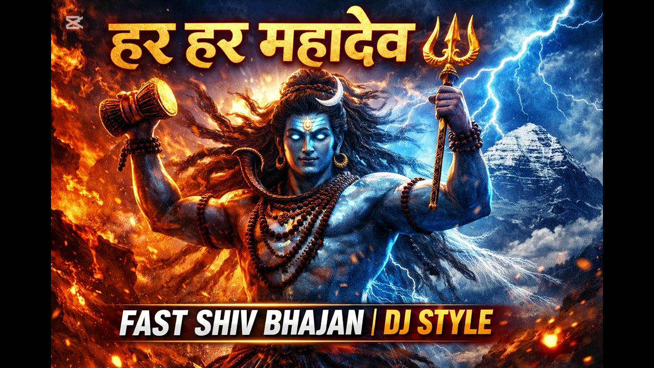 हर हर महादेव | FAST SHIV BHAJAN | DJ DEVOTIONAL SONG