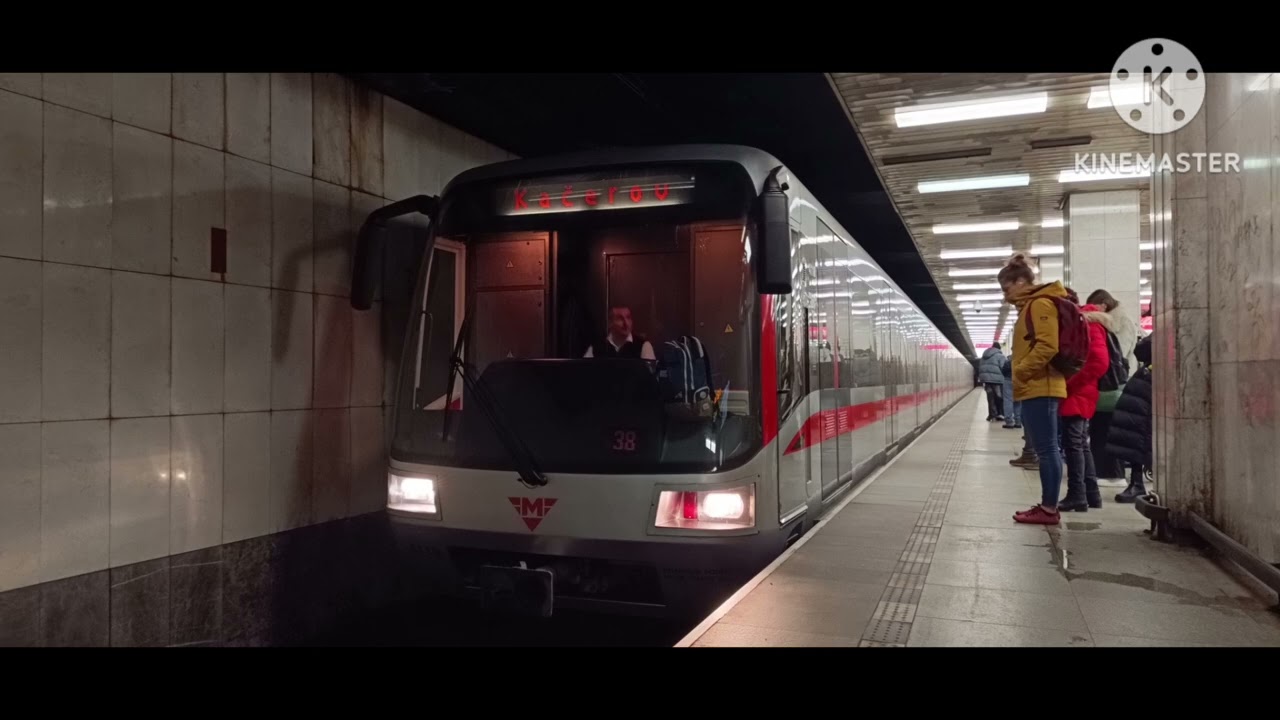 Zátah metra do depa Kačerov + hlášení 