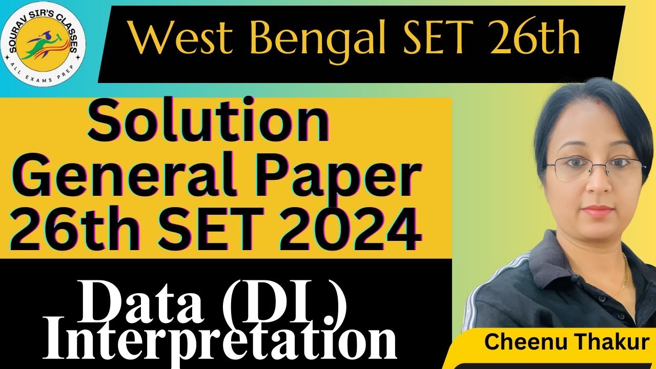Crack SET 2024 Data Interpretation: Expert Tips to Ace This Section!