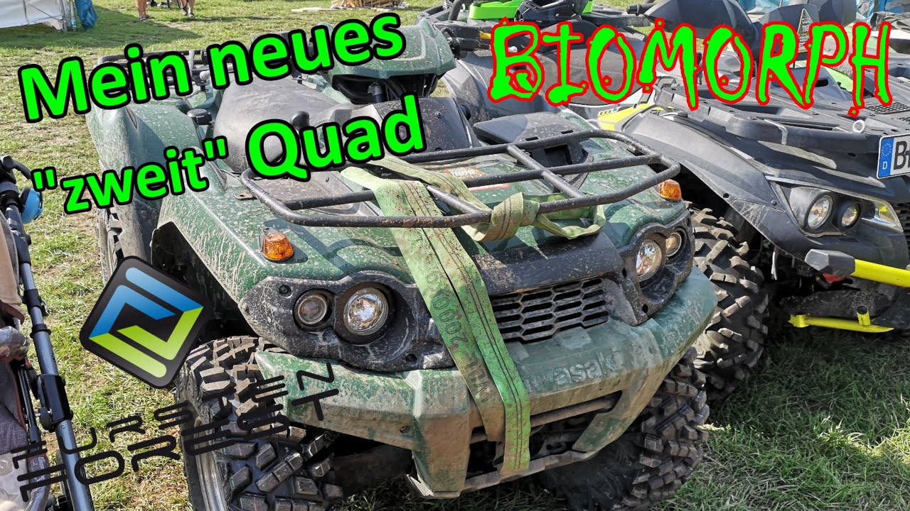 Erste fahrt mit meinem neuen ATV | Kawasaki KVF 750 Brute-Force | Quadtreffen Fursten Forest 2019