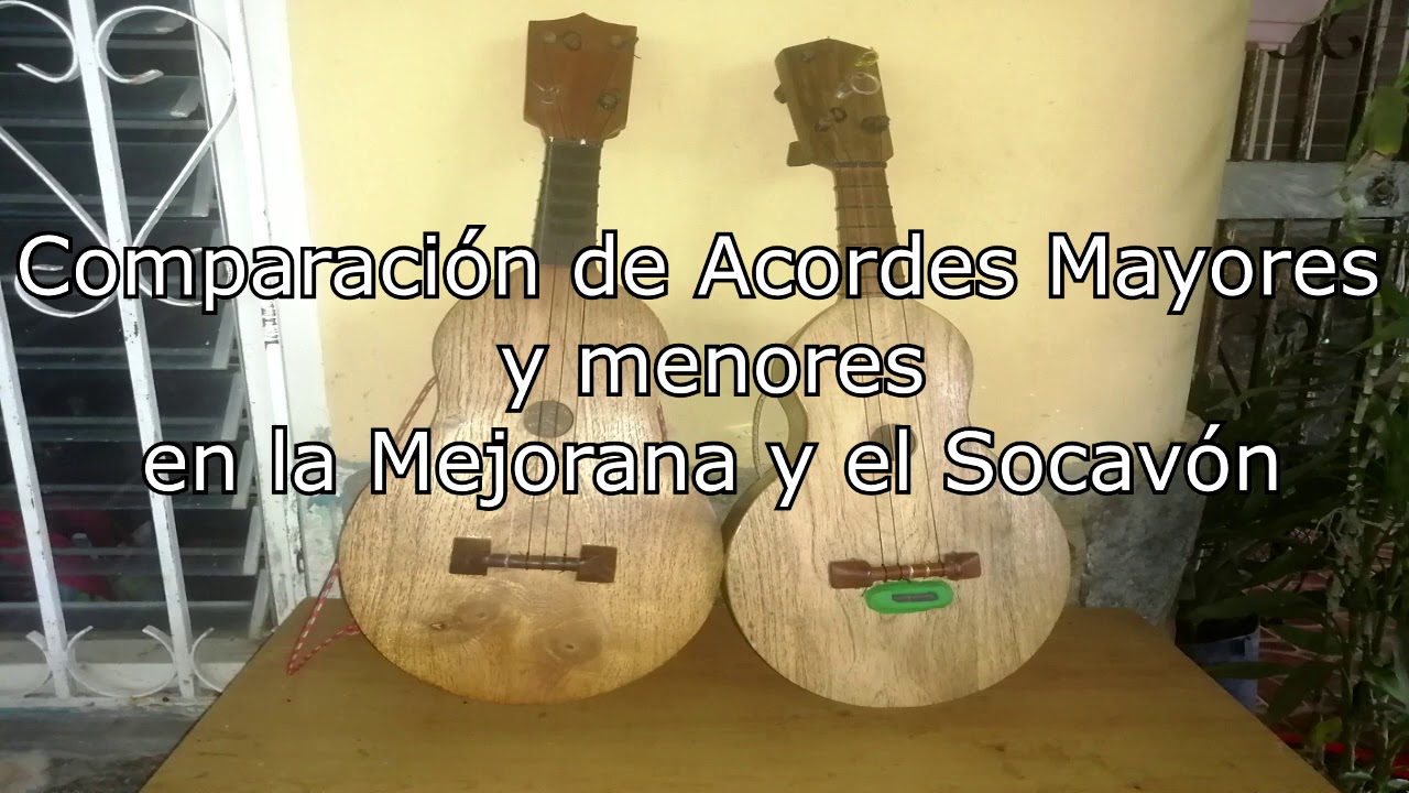 Mejorana y Socav&oacute;n diferencias