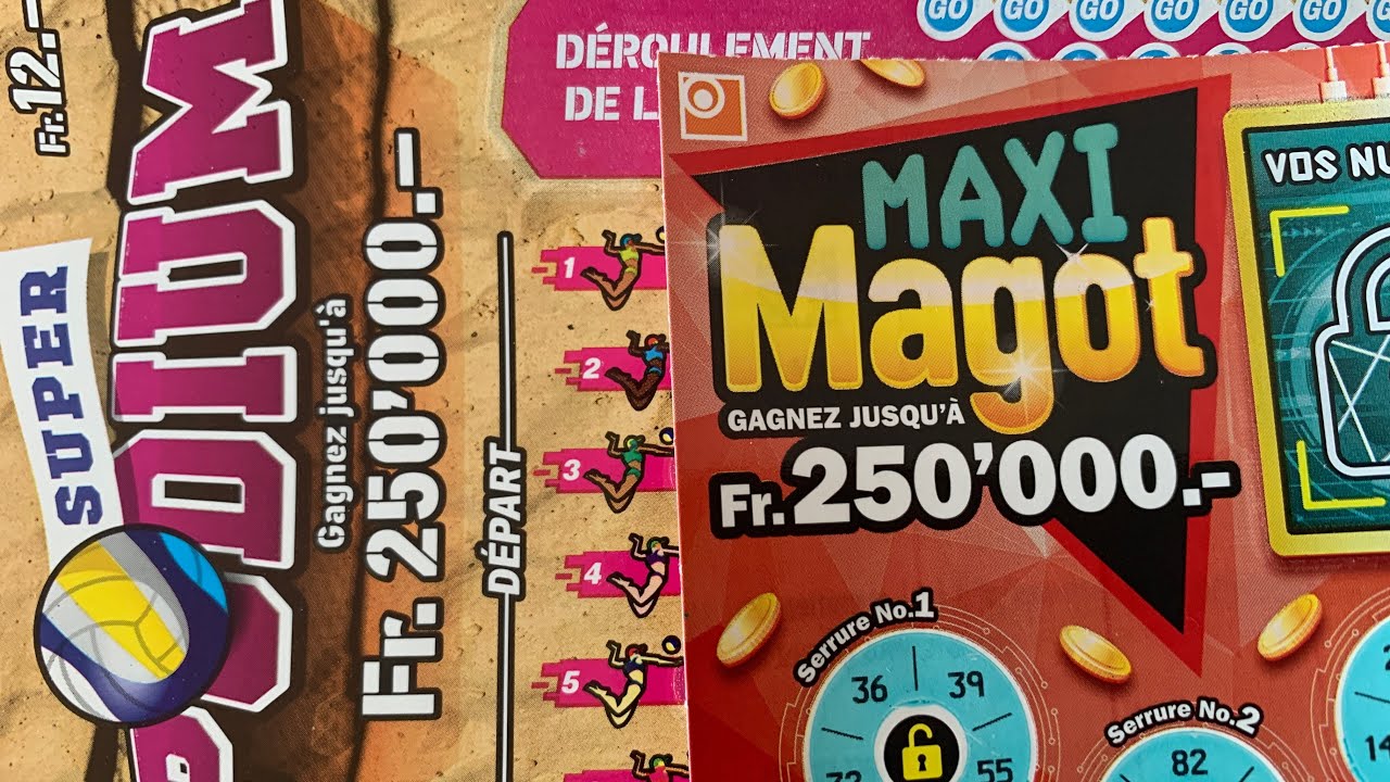 Un super podium et un maxi magot de la loterie suisse romande seront-ils chanceux