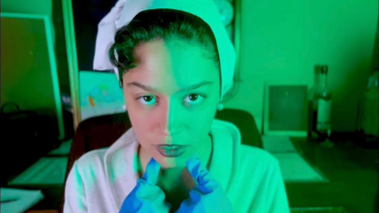 ASMR~ Chernobyl Nurse Treating Your Radiation Exposure {Thyroid Exam, Eye Exam, Full Checkup}