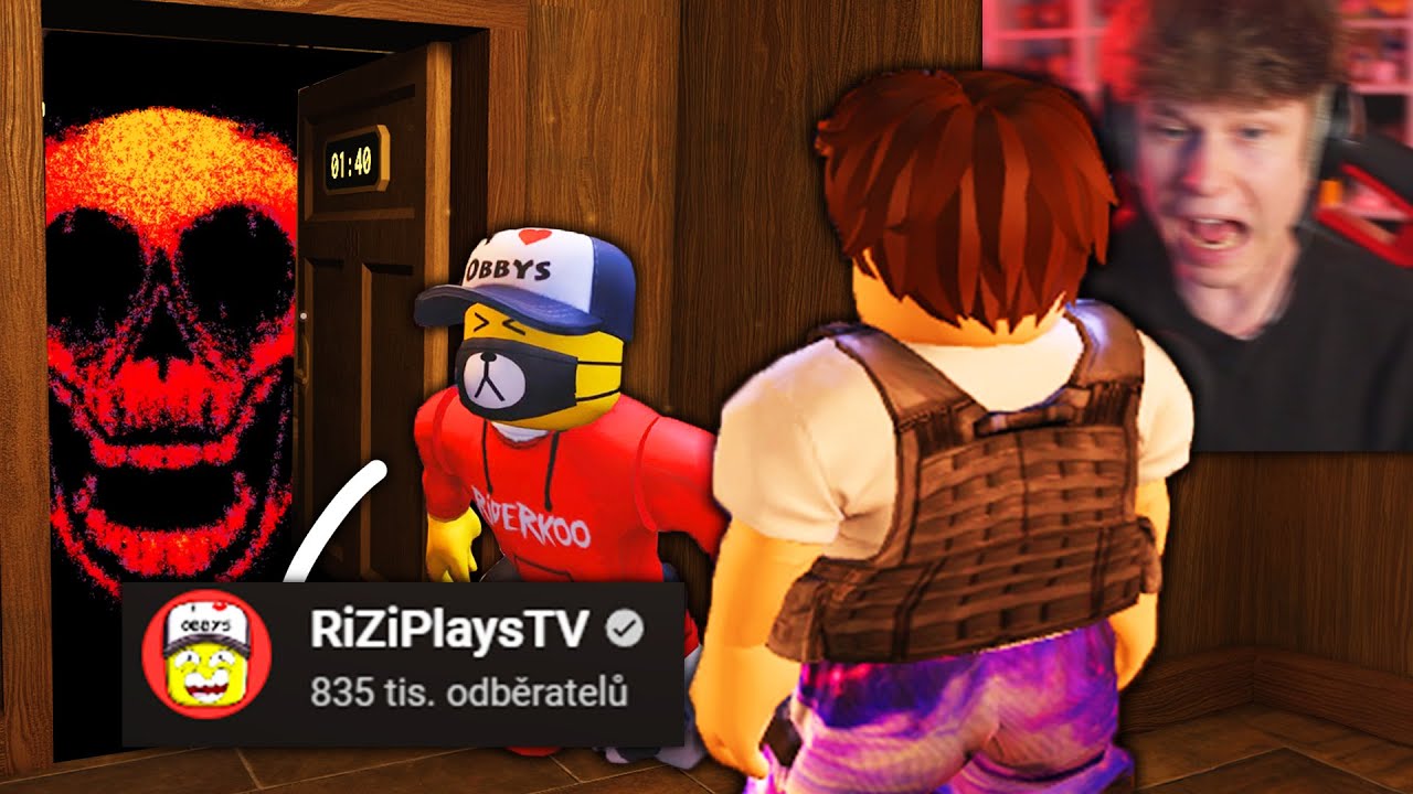 Učím ROBLOX YOUTUBERA hrát HORROROVÝ ROBLOX (ale sám ho neumím)