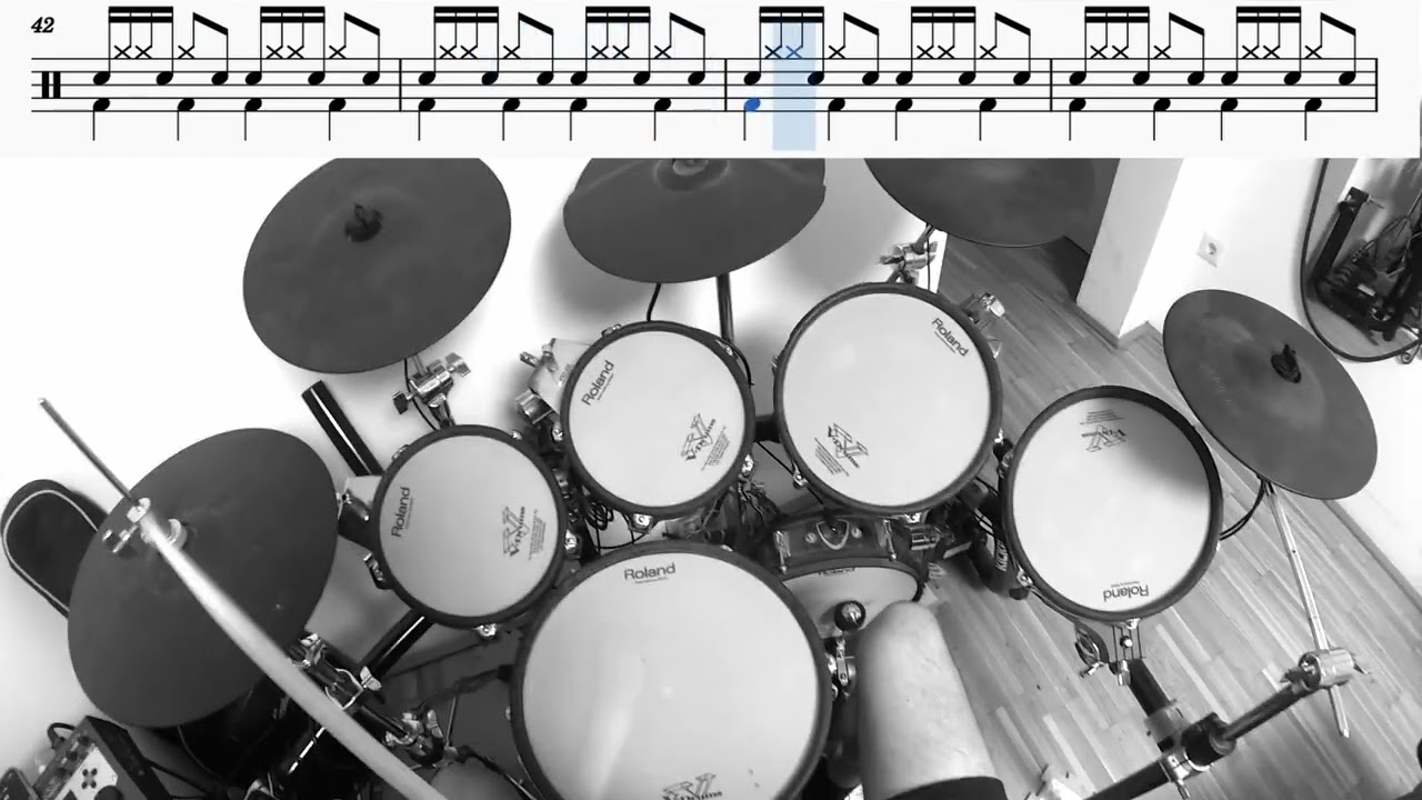 [Drum Cover+Notation] Sia - Cheap Thrills