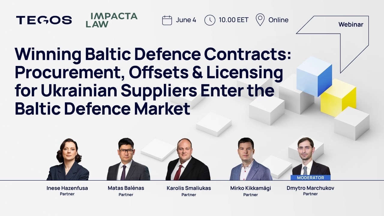 Webinar | Ukraine&rsquo;s Defence Sector: Opportunities for Baltic Businesses