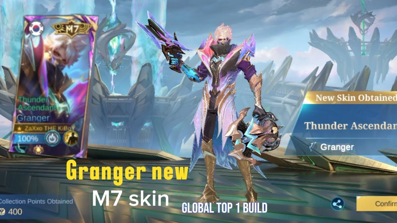 Granger new M7 skin gameplay #mlbb