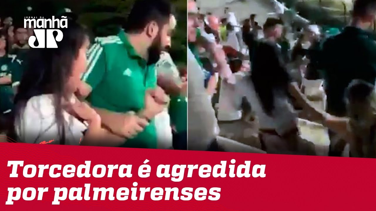 Torcedora é agredida por palmeirenses no Pacaembu