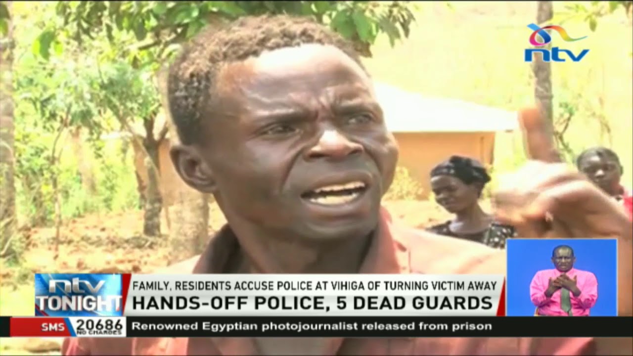 Kilingili killings: Family, residents accuse police at Vihiga of turning victim away
