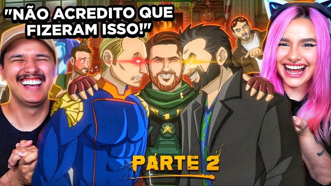 REACT O AMIGO OCULTO DOS THE BOYS COM OS 7 (PARTE 2)