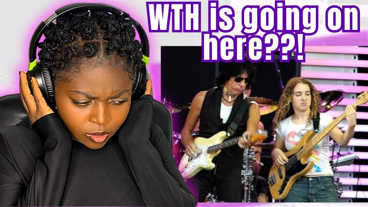 First time reaction Jeff Beck Cause We Ended as Lovers live 2007 w Tal Wilkenfeld, Vinnie Colai