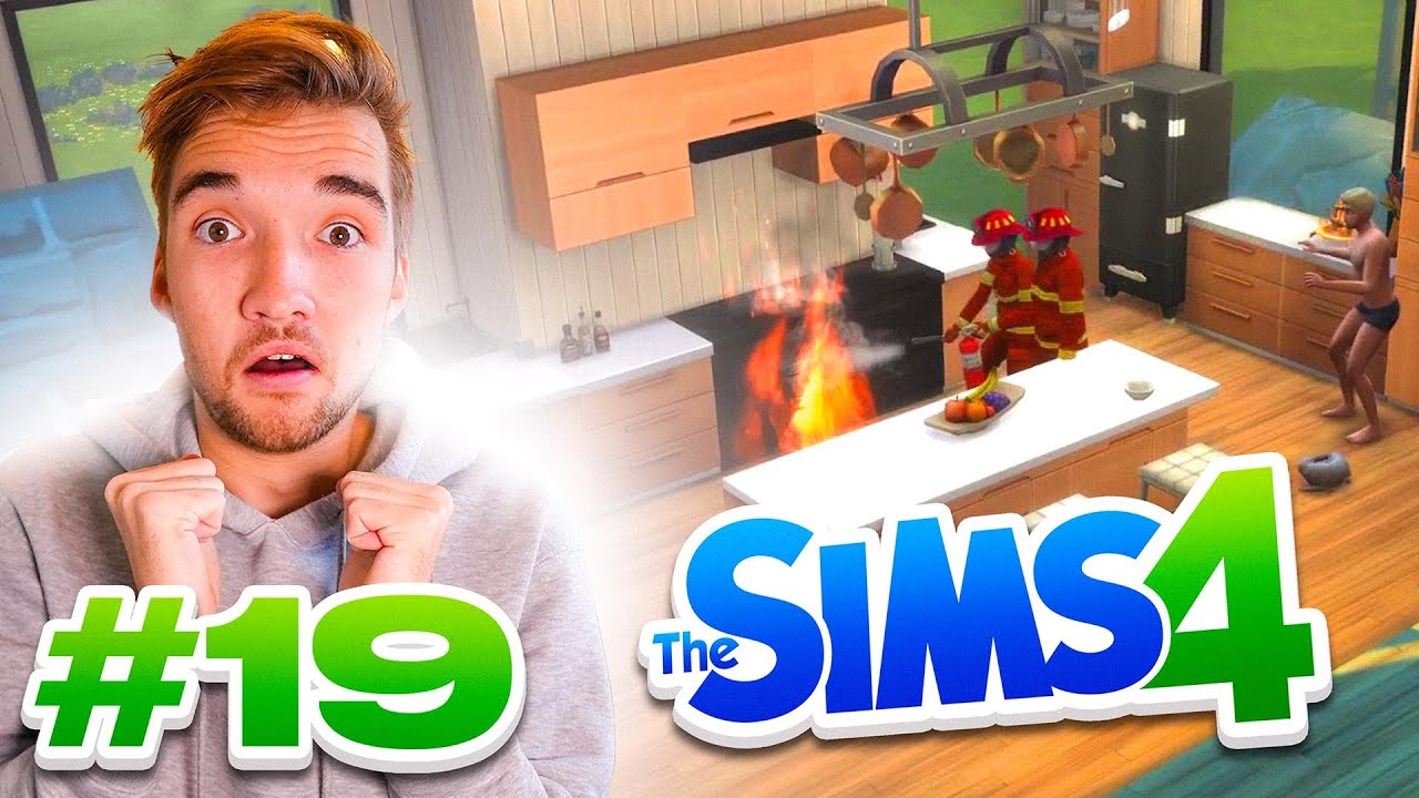 MIJN HUIS IS KLAAR EN VLIEGT IN DE FIK! - The Sims4 #19
