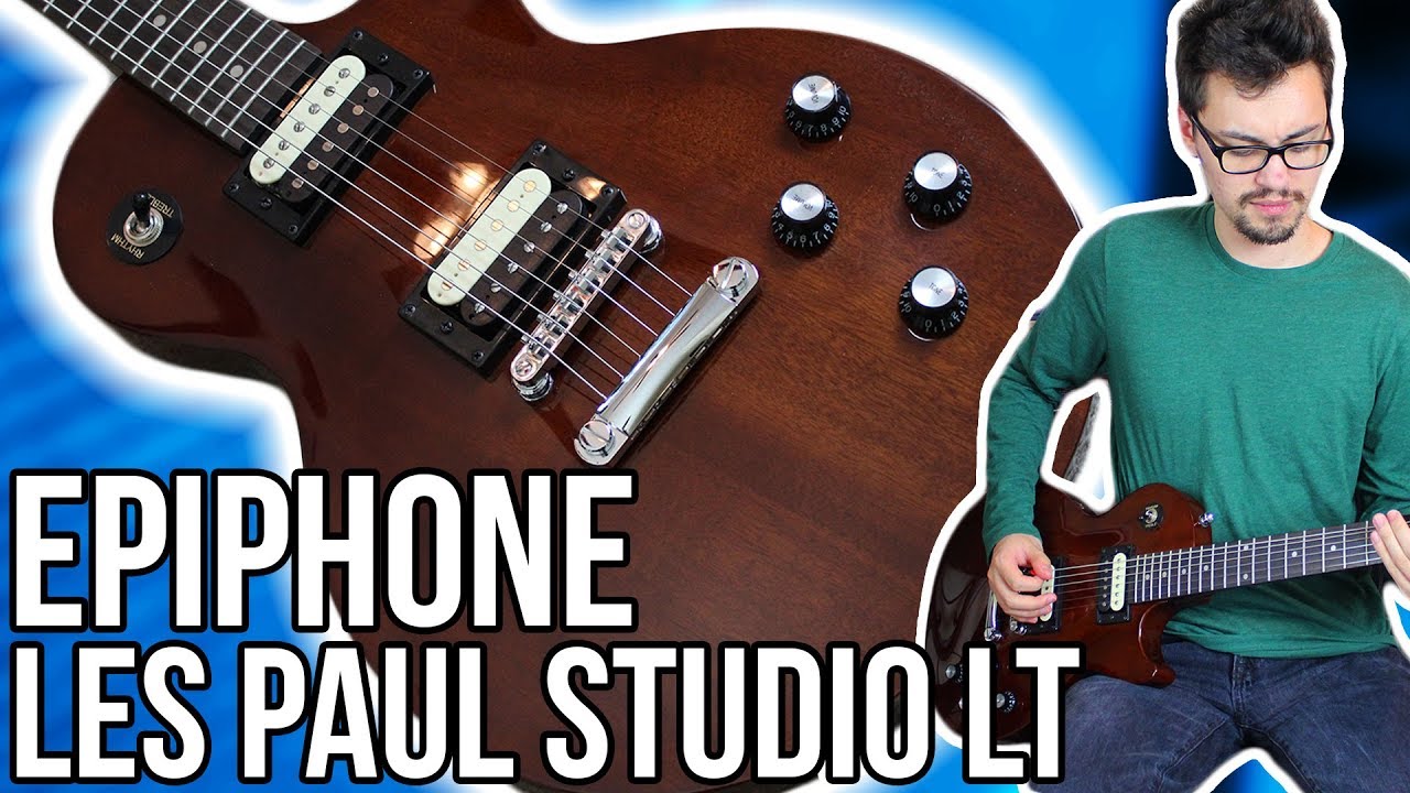 Epiphone Les Paul Studio LT Demo/Review || A New Budget Les Paul For 2017!!
