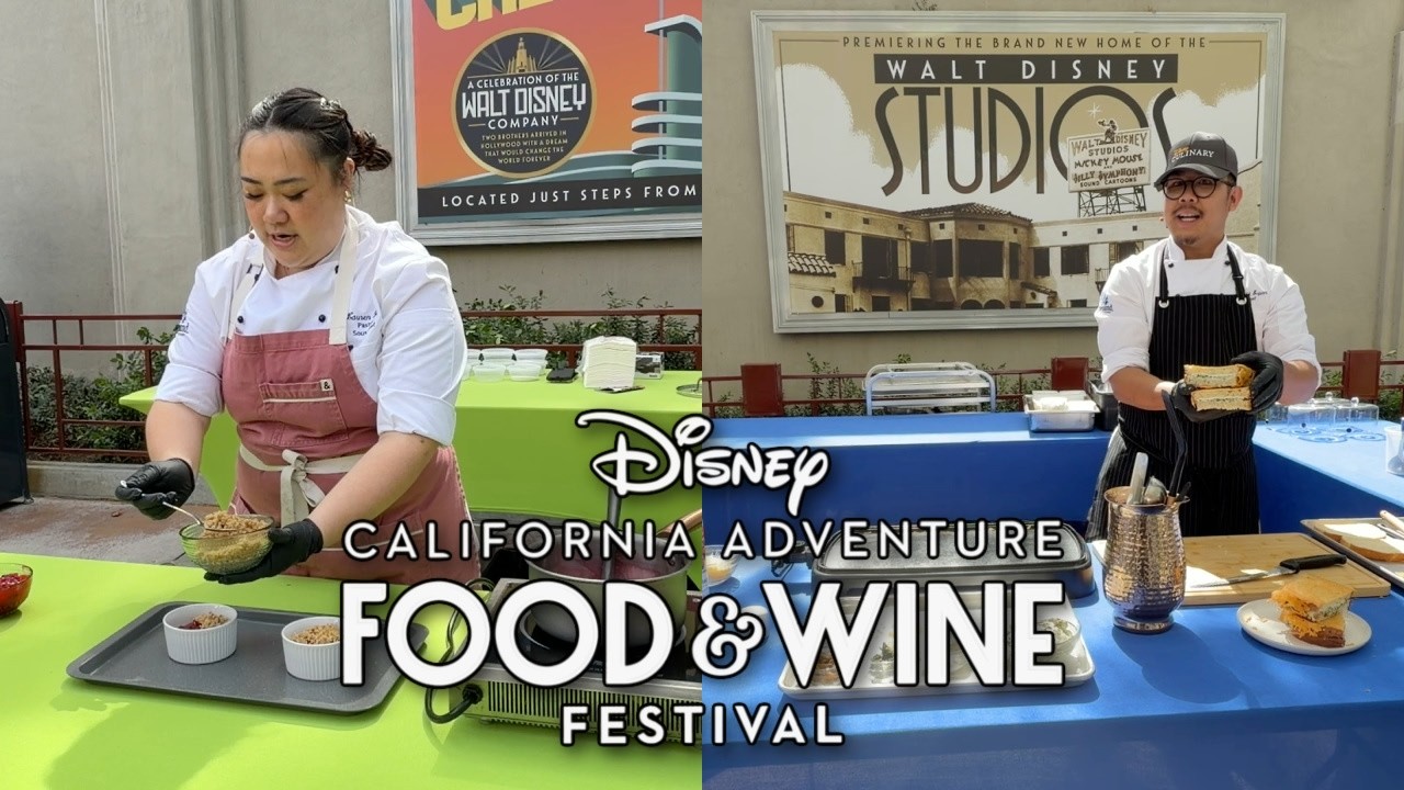 Disney California Adventure Food & Wine Festival 2026 – Food Demonstrations