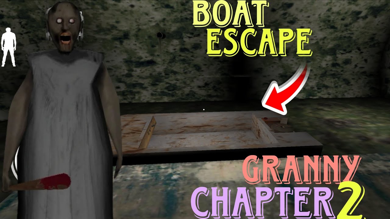 Itna Darawna? Granny Chapter 2 Boat Escape Challenge! 🚣‍♂️