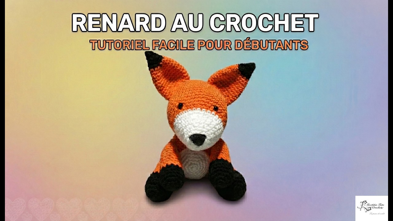 Tuto amigurumi chien, renard au crochet