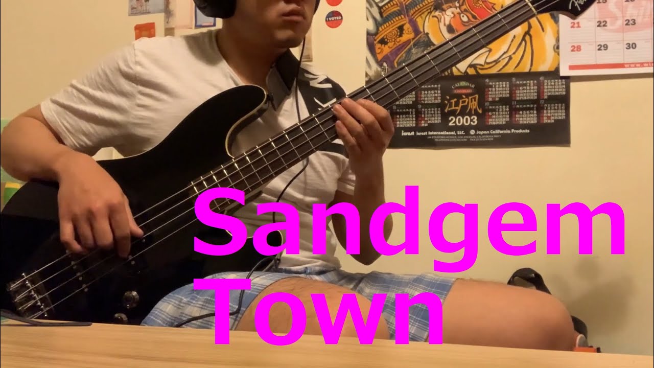 Pokemon DPPt - Sandgem Town  (Bass Cover)  ｜  ポケモン  「マサゴタウン 」ベース弾いてみた