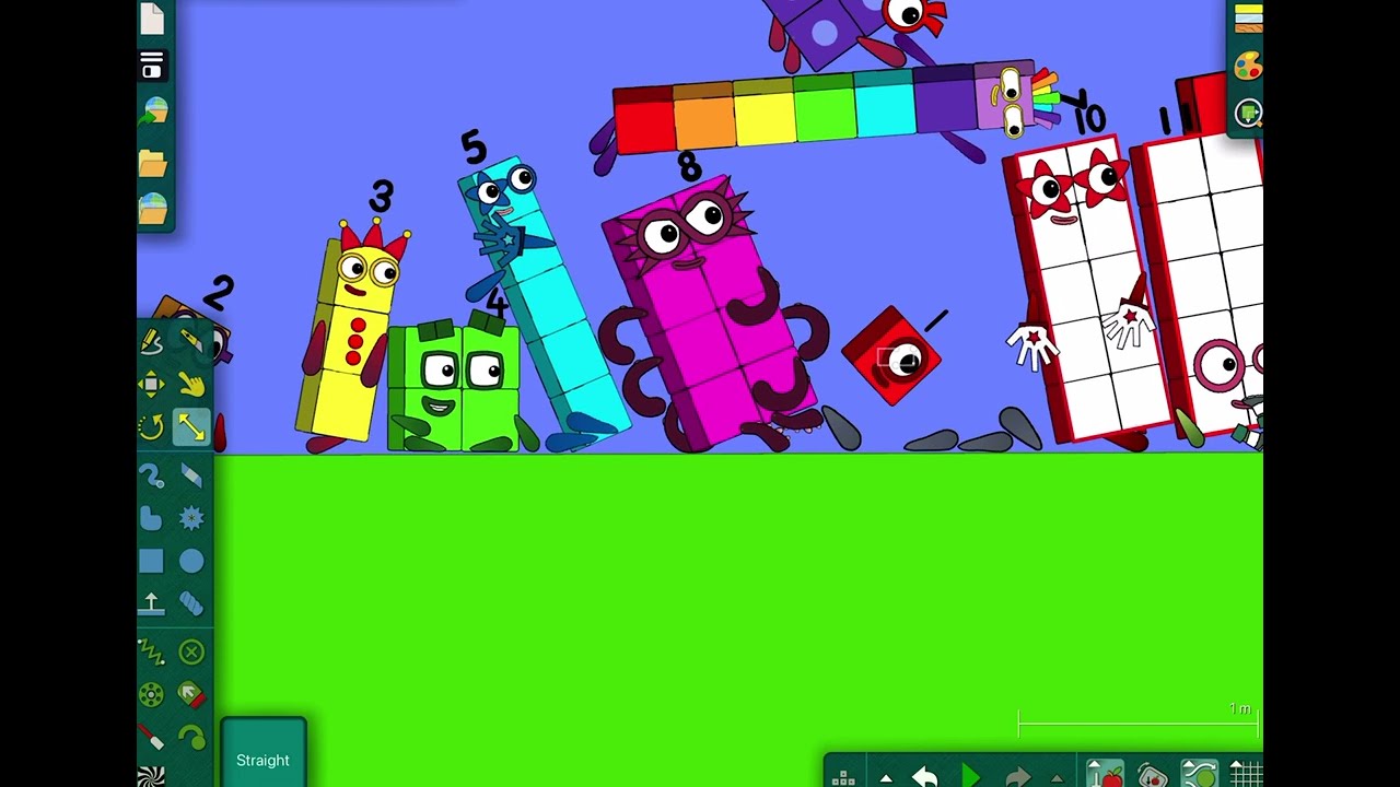Numberblocks Earthquake part2