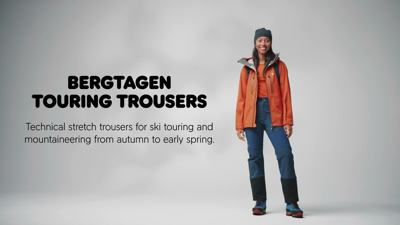 Fjallraven Bergtagen Touring Trousers W - damskie spodnie skiturowe, g&oacute;rskie
