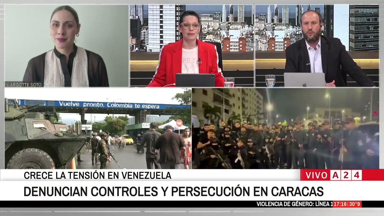 🚨 CARACAS BAJO TERROR: MILITARES RETIENEN PERSONAS Y REVISAN CELULARES
