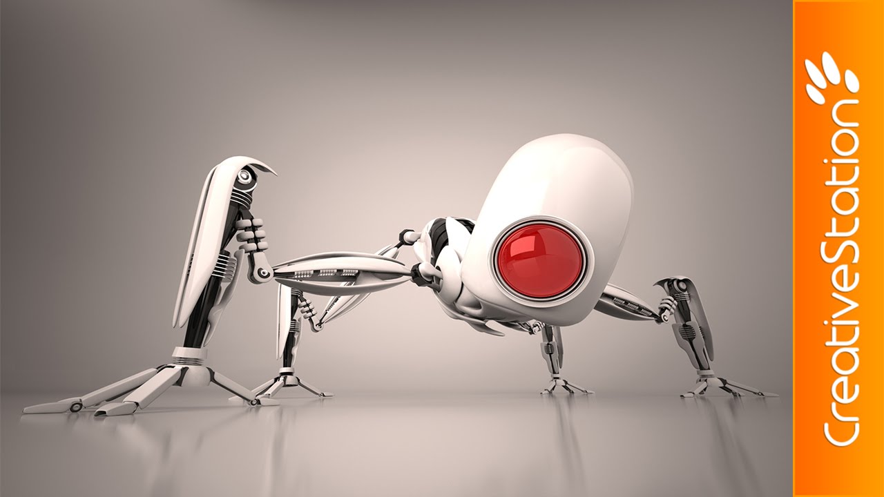 Robo - 3D Speed art (#3DMax) | CreativeStation