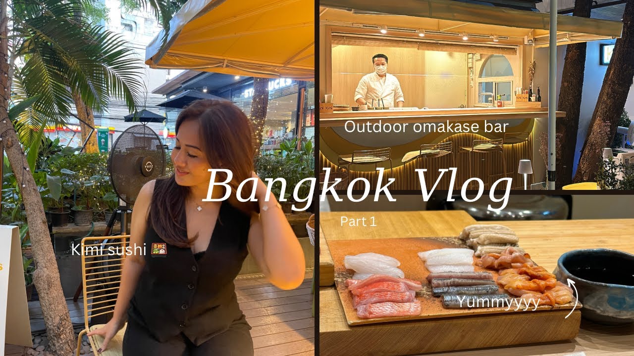 Outdoor Omakase bar experience in Bangkok | Part 1