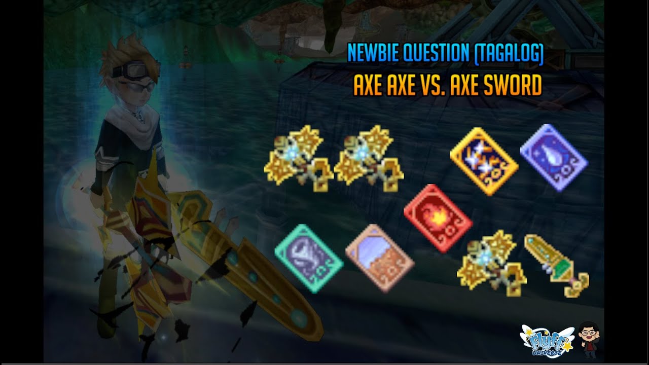 FlyFF Universe - Double Axe or Axe Sword? (Tagalog)