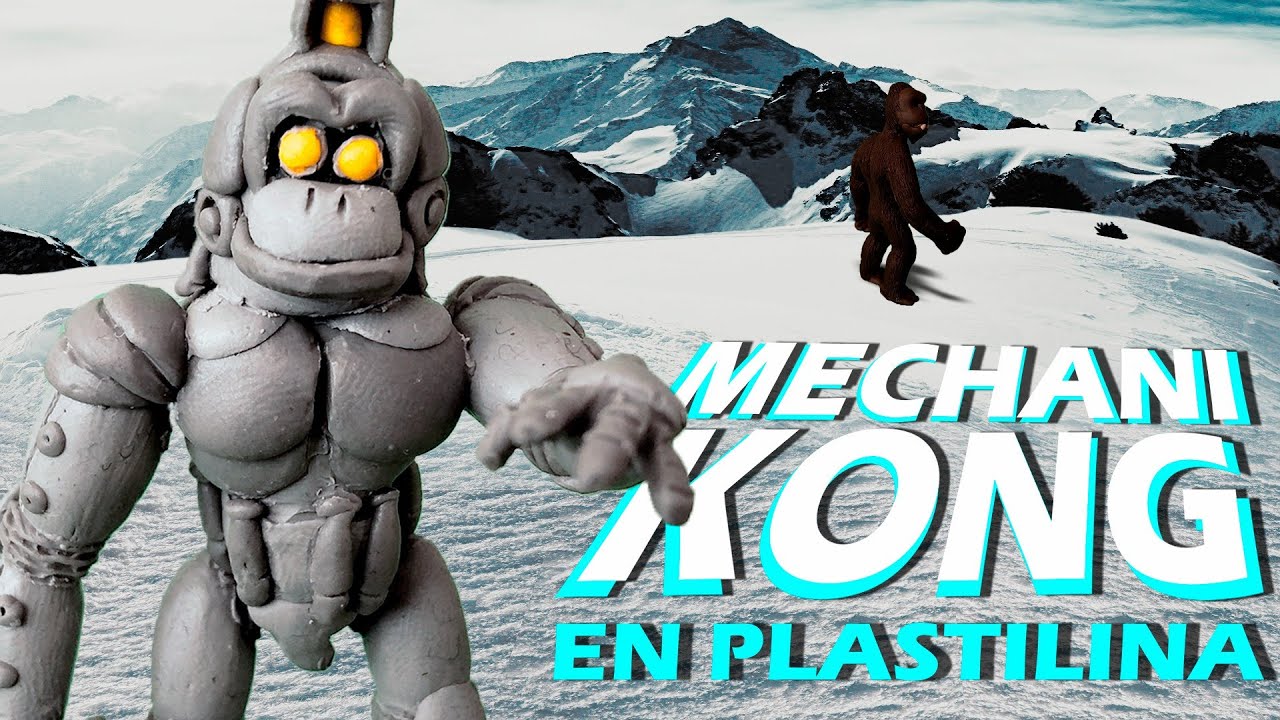 Haciendo a MECHANIKONG en Plastilina // PLASMALAND