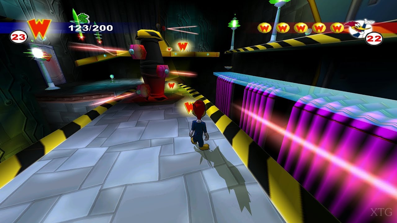 Woody Woodpecker: Escape from Buzz Buzzard Park PS2 Gameplay HD (PCSX2)