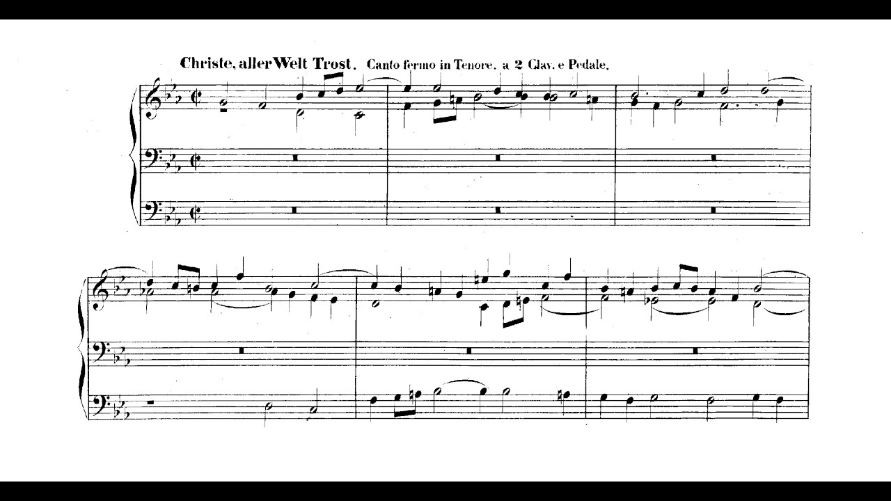 J. S. Bach: 