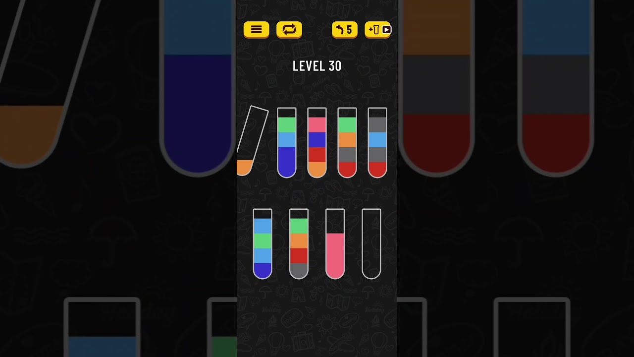 Water Sort Puzzle Level 30
