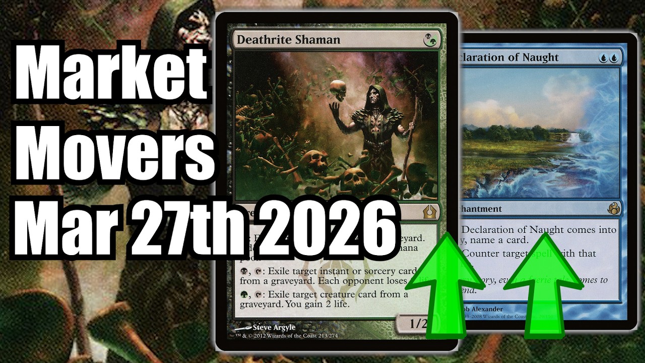 Главные события на рынке MTG &mdash; 27 марта &mdash; Карты резко подорожали прямо сейчас! Deathrite Shaman и...