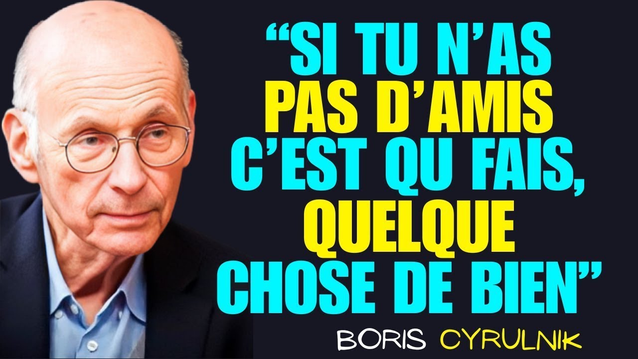 LE MANQUE D’AMIS RÉVÈLE QUELQUE CHOSE QUE PRESQUE PERSONNE NE COMPREND |Boris