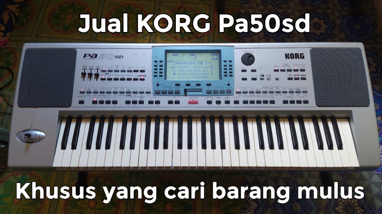 Jual KORG Pa50sd Super Mulus Kelewatan