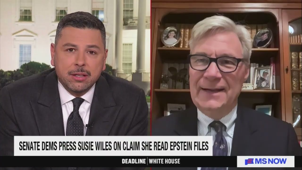 Sen. Whitehouse Demands Answers from Trump Chief of Staff About Her Improper Access to Epstein Files