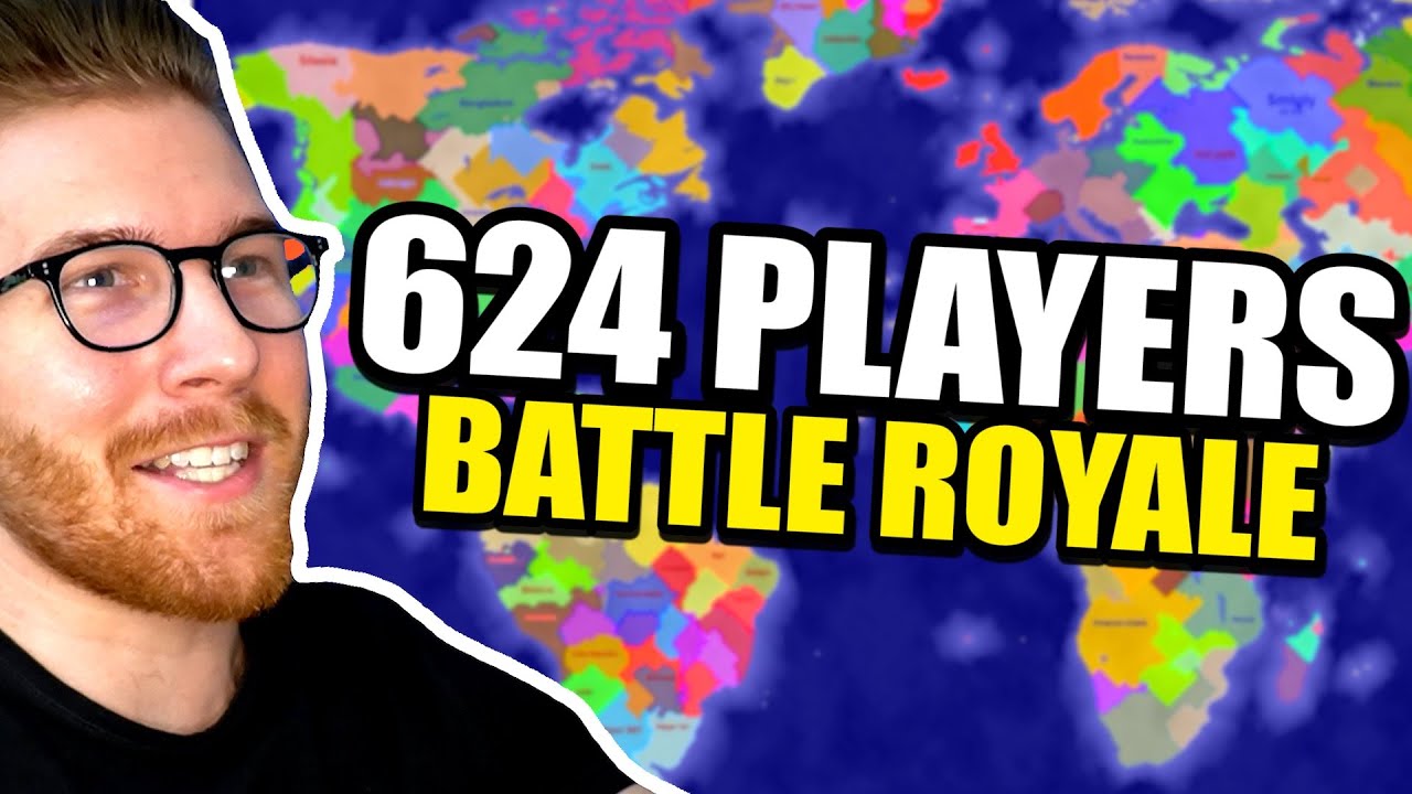 I Survived a Battle Royale With 500+ Countries! (Territorial.io)