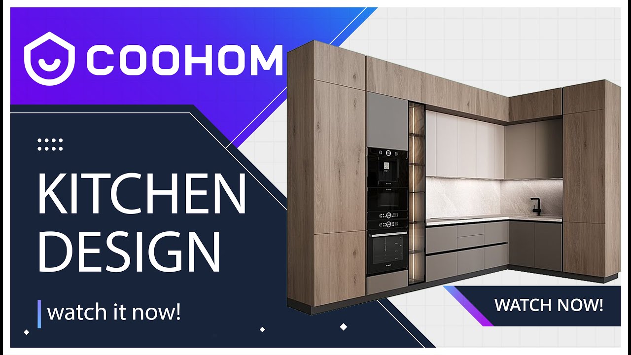 Tutorial 03  - Designing a Custom Kitchen Cabinet in Coohom