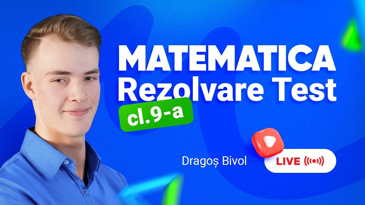 EXAMEN CL.9 MATEMATICA REZOLVAM LIVE
