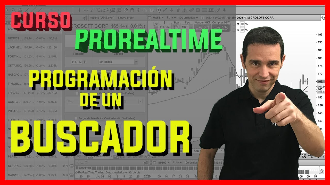 🔎 🔎 Programación BUSCADOR (PROSCREENER) - Cruce de Medias [PROREALTIME] - Tutorial 05