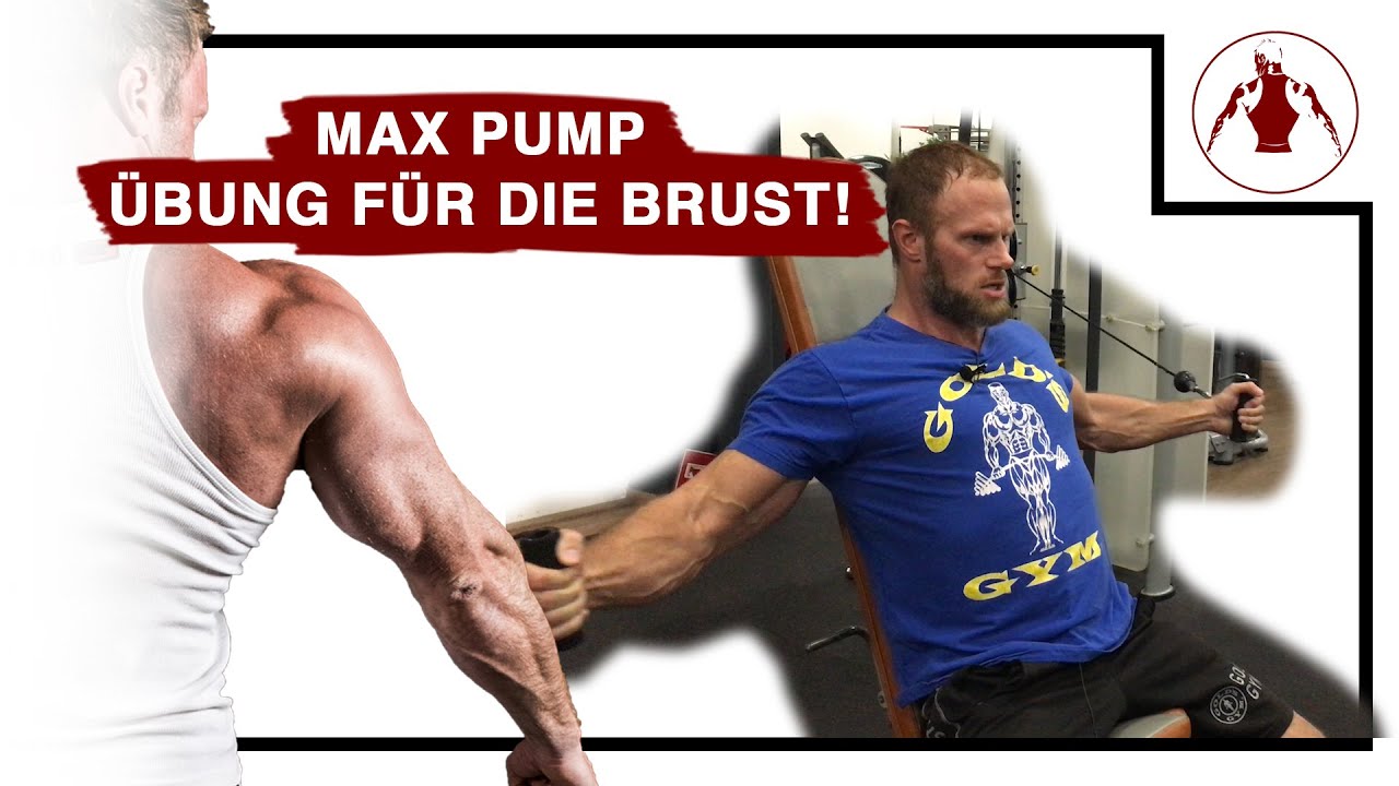 FLIEGENDE am KABELTURM - SITZEND | SUPER Brustübung! | MAXIMALER PUMP | Cable Flys seated