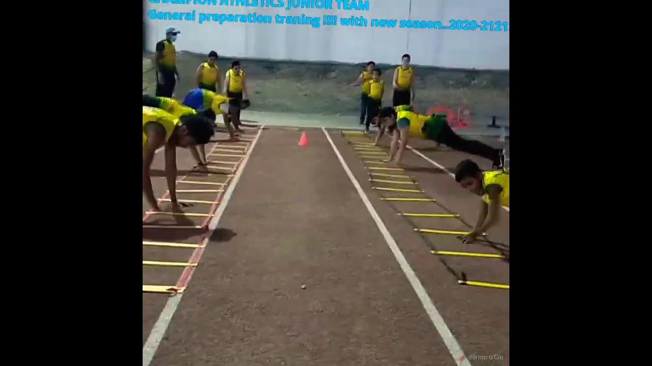 CHAMPION ATHLETICS  Junior Athletes training  General preparation period 2020-2021
