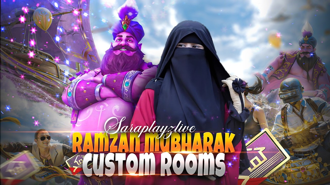 RAMADAN MUBARAK CUSTOM ROOMS SARA PLAYZ LIVR