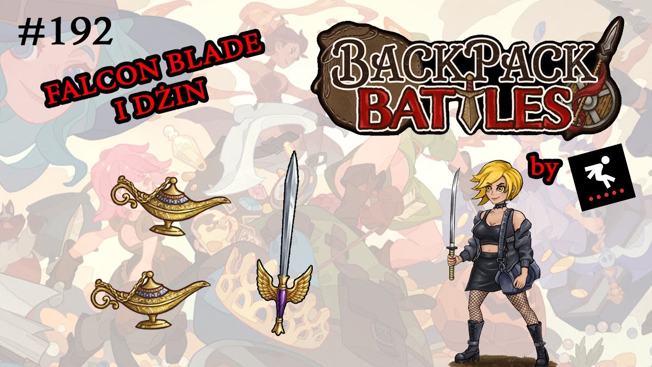 FALCON BLADE I LAMPY DŻINA #192 BackPack Battles by Skoku