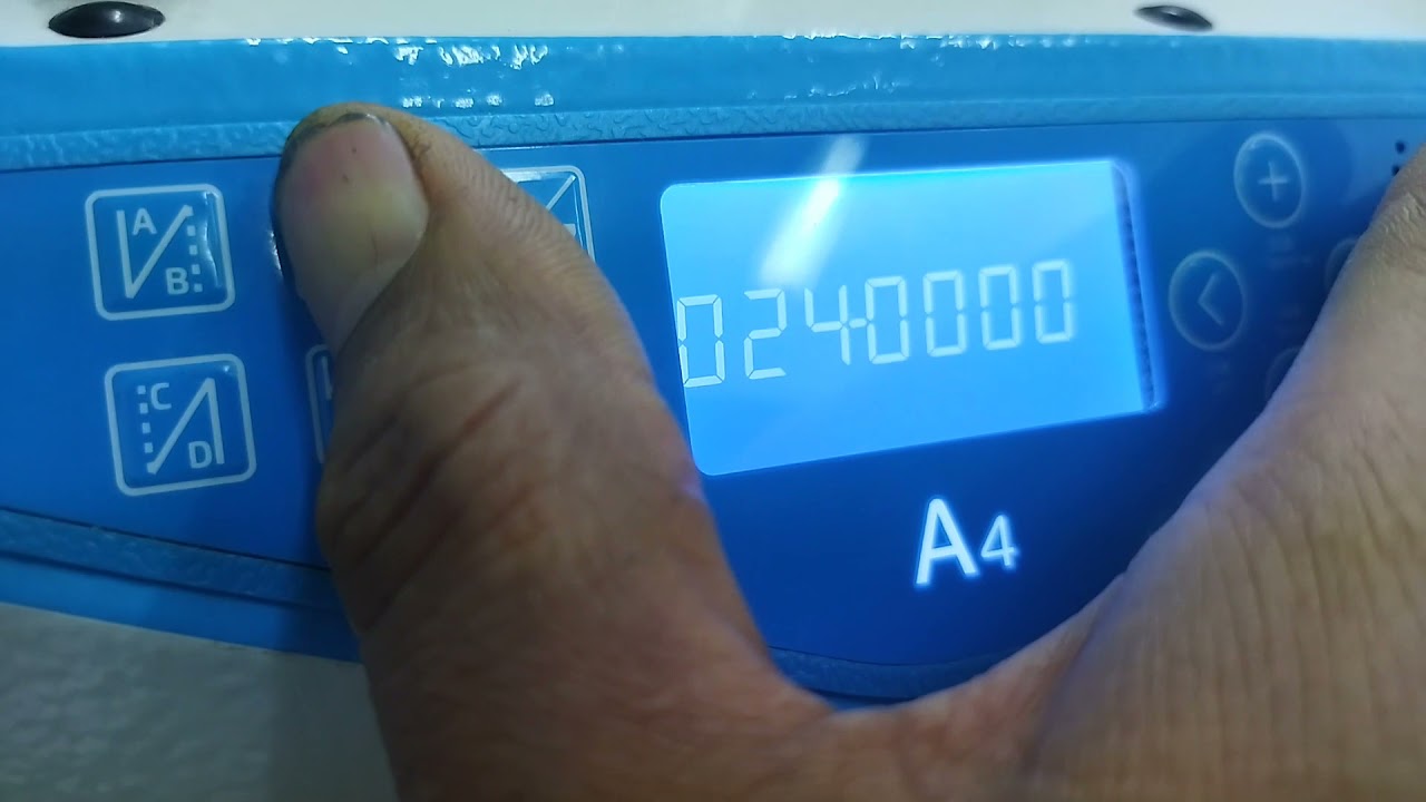 #Truco |!Cómo Posicionar la aguja #Parametro 24 de Recta Jack A4!! (fácil y rápido)