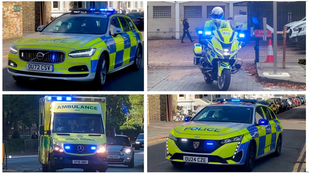 *BLUE LIGHT DEMO* | Parkside Police Station Complination