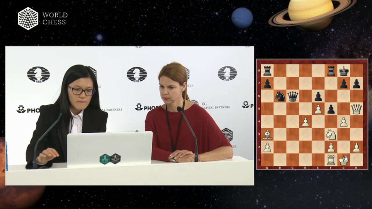 Day 1  Hou Yifan on her game with Nepomniachtchi